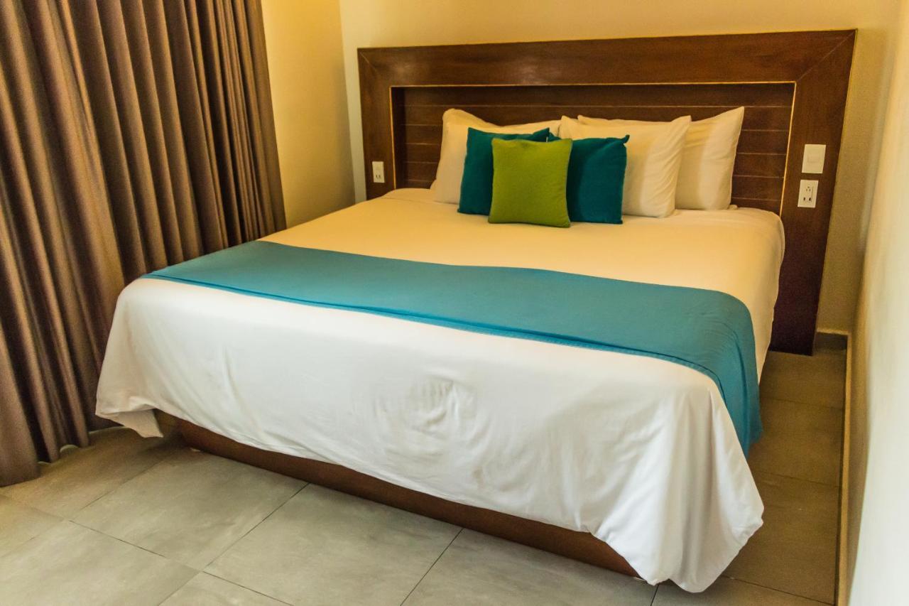 Aquastar Hotel & Apartments Mahahual Exterior foto